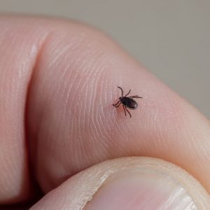 ticks found from pet